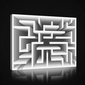 Vászonkép, Labirintus, 100x75 cm méretben