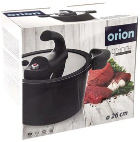 Orion GRANDE fazék fedővel alacsony nyomású, 26 cm