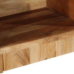 Éjjeli szekrény 50x27x50 cm tömör akácfa