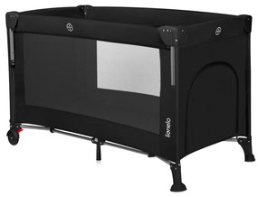 Lionelo - Utazó kiságy 3 az 1-ben ELLEN Fekete karbon