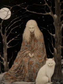 Poszter 75x100cm Erdei őrző