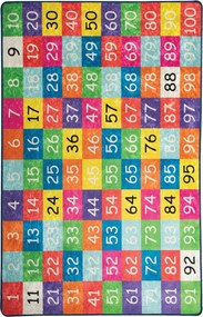 Numbers szőnyeg, 100×160 cm