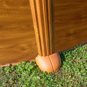 PONTAQUA WOOD STAR 460 x 132 cm családi merevfalú medence