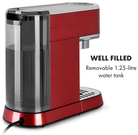 Klarstein Futura, eszpresszógép, 1450 W, 20 bar, 1,25 l, rozsdamentes acél