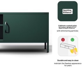 XL ROSARIA TV SZEKRÉNY – PALACKZÖLD (1700 x 400 x 500)