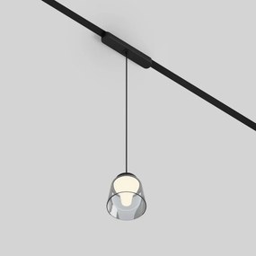 DK/EU-5317-BK Slim pendant magnetic track light AIR HANG, 4W, 3000K, black color — DK/EU-5317-BK