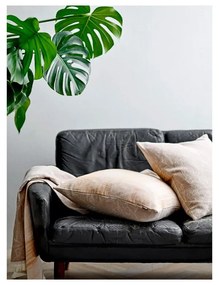 Organic Infinity világosbarna organikus pamut pléd, 130 x 170 cm - Södahl