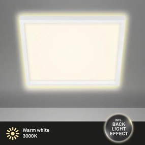 Briloner 7364-016 - LED Mennyezeti lámpa CADRE LED/22W/230V 42,2x42,2 cm fehér