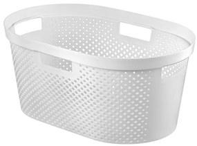 Infinity fehér ruhakosár, 40 l - Curver