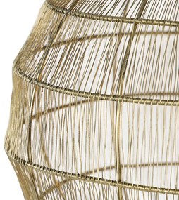 Modern függőlámpa sárgarézből 42 cm - Bolti