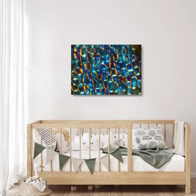 Üveg kép - Sejtfal (70x50 cm)