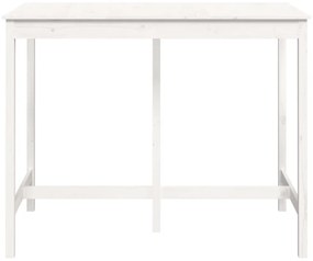 fehér tömör fenyőfa bárasztal 140 x 80 x 110 cm