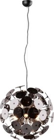 TRIO 309900657 DISCALGO Glamour Függesztett Lámpa Fekete E14 IP20
