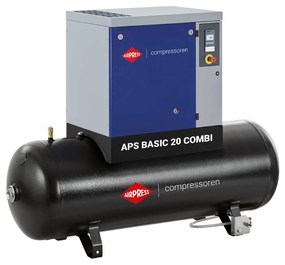 Csavarkompresszor APS 20 Basic Combi 8 bar 20 LE/15 kW 1860 l/min 500 l 364860-8