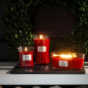 WoodWick Illatos gyertya nagy vázában CrimsonBerries, 609 g