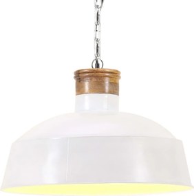 vidaXL fehér ipari függőlámpa 58 cm E27