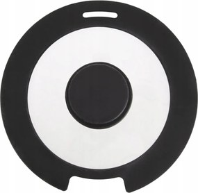 Szilikon üvegfedő serpenyő edényekhez Univerzális 18 19cm