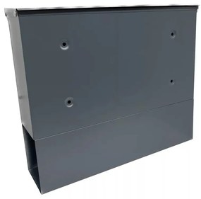 HOLDEN Kültéri Postaláda, Szórólaptartós, Antracit
