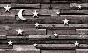 Fotótapéta Csillagok éjszakai hold nyugalom vinil fa 208x146 +ragasztó