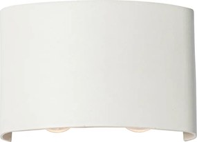Kültéri fali lámpa fehér LED-del 4-lámpás IP54 - Silly