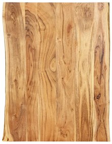 tömör akácfa asztallap 80 x (50-60) x 2,5 cm
