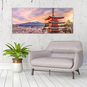 Kép - Fuji, Japán (120x50 cm)