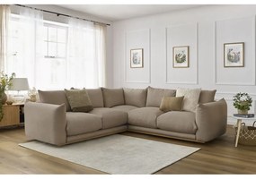 Bézs sarokkanapé Ernest – Bobochic Paris