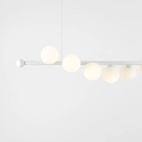 ALDEX 1115T WAVE Modern Függesztett Lámpa Fehér E14 IP20