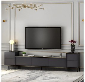 TV asztal/szekrény Mamene 3 (antracit) . 1095704