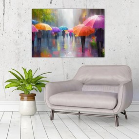 Kép - Esős nap (90x60 cm)
