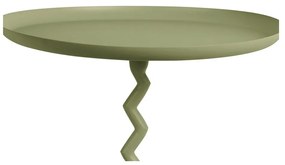 Fém kerek tárolóasztal ø 40 cm Zig Zag – Leitmotiv