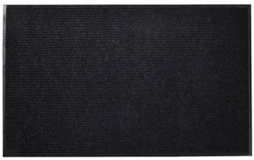 fekete PVC lábtörlő 90 x 60 cm