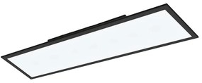 Eglo 900053 Salobrena-Z LED panel, 120 x 30cm, fekete, szögletes, 3800 lm, 2700K-6500K szabályozható, beépített LED, 32,5W, IP20, 300x1200 mm