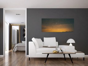 Egy csillagos ég képe (120x50 cm)