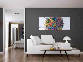 Gumicskák képe (120x50 cm)