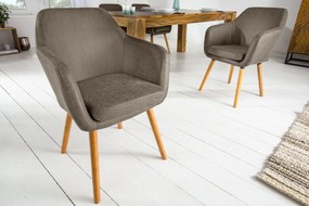 SUPREME modern szék - vintage taupe