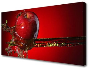 Vászonfotó Apple Water Kitchen 100x50 cm