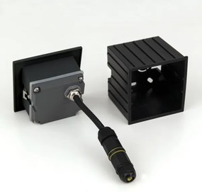 Orion AL 11-1217 - LORO LED beépíthető lámpa 2W 230V IP65 fekete