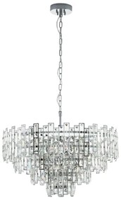 Eglo 39627 - Csillár láncon CALMEILLES 10xE14/25W/230V á. 78 cm