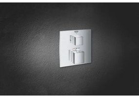 GROHE 24154000 - GROHTHERM CUBE termosztátos csaptelep, fényes króm