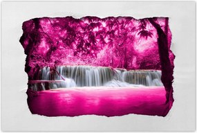 Poszterek 60x40 Rózsaszín vízesés