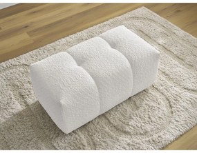 Fehér buklé lábtartó Roxelane – Bobochic Paris