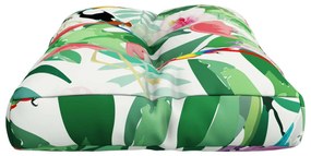 többszínű szövet raklappárna 80x40x12 cm