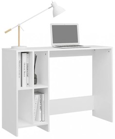 fehér szerelt fa laptopasztal 102,5 x 35 x 75 cm