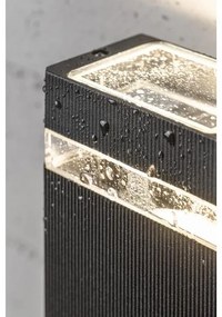 Lámpa Fali Lámpa NESSA 1 irányú, GU10, MAX. 50W, IP54, AC220-240V, 50/60Hz, fekete