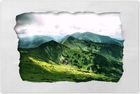 Poszterek 60x40 Tátra Lengyel hegyek Kilátás