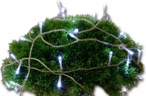 NEXOS Karácsonyi fényfüzér 5 m 50 LED hideg fehér