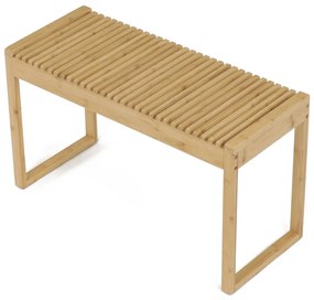 B040 NAT padlószék, bambusz