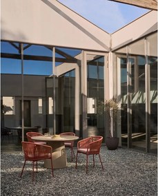 Itai beton kerti étkezőasztal, ⌀ 120 cm - Kave Home