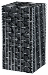 acél gabion magaságyás 50 x 50 x 100 cm
